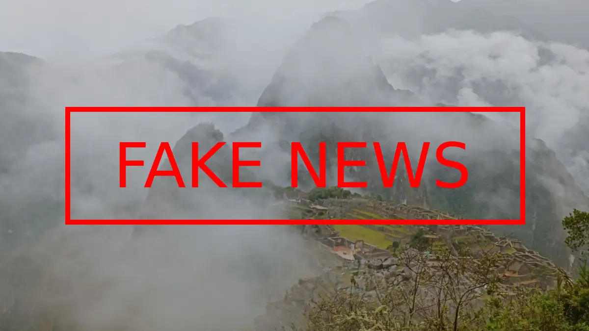Desmontando el Mito: El Irresponsable Rumor sobre el Hundimiento de Machu Picchu